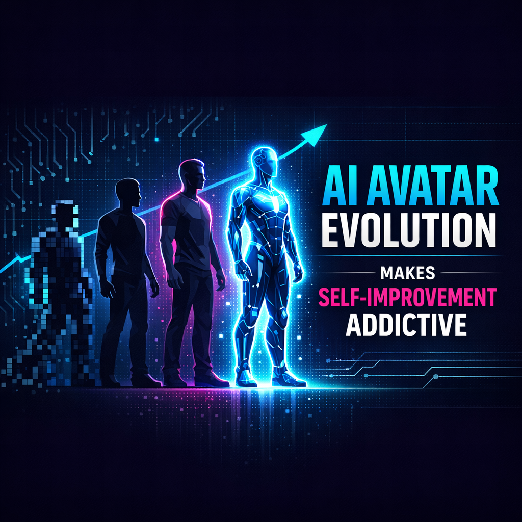 How AI Avatar Evolution Makes Self-Improvement Addictive