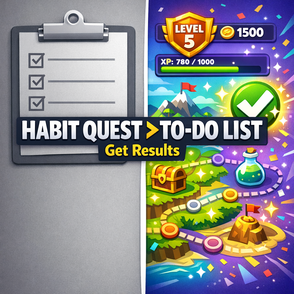 How a Habit Quest System Beats a Boring To-Do Checklist (and Actually Gets You Results)