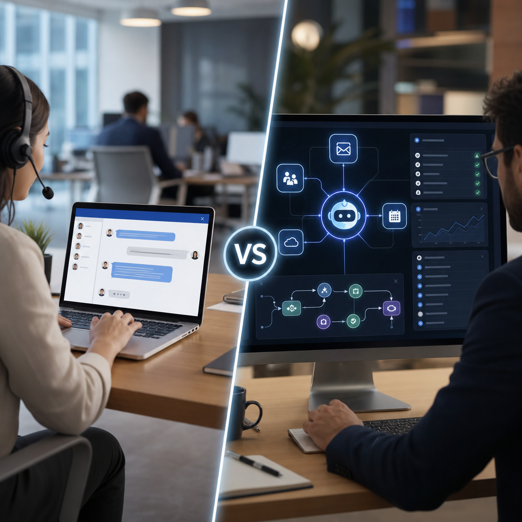 AI Chatbot vs AI Agent: What’s the Difference? (With Real Business Use Cases)