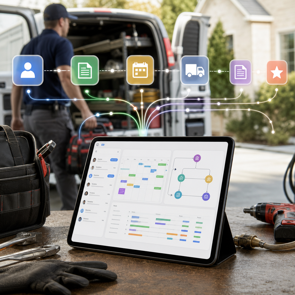 Best AI Tools for Home Service Businesses (2026 Buyer’s Guide) — and How to Connect Them with an Agentic OS
