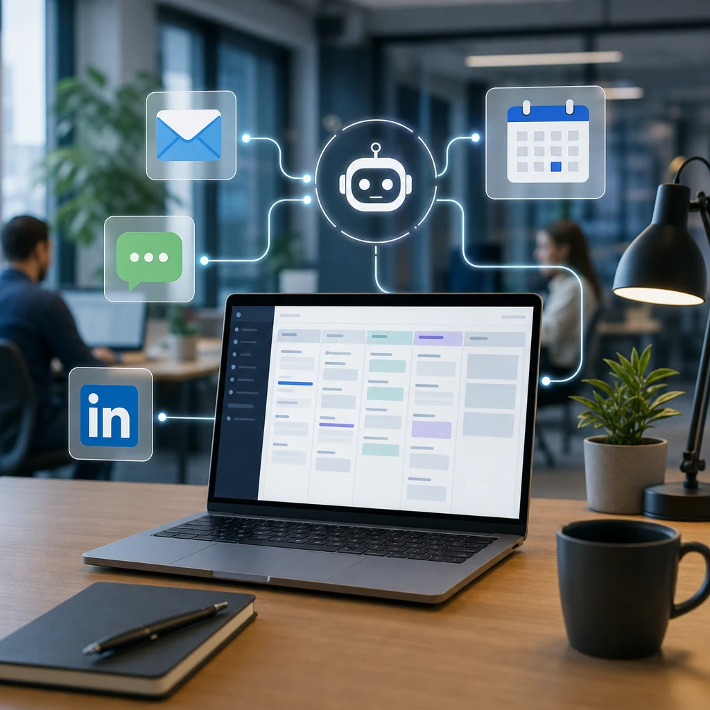 How to Automate Your Entire Sales Follow-Up With AI Agents (Email + SMS + LinkedIn)